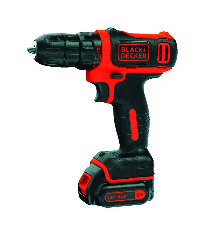 12-Volt Cordless Drill/Driver, Lithium-Ion Battery