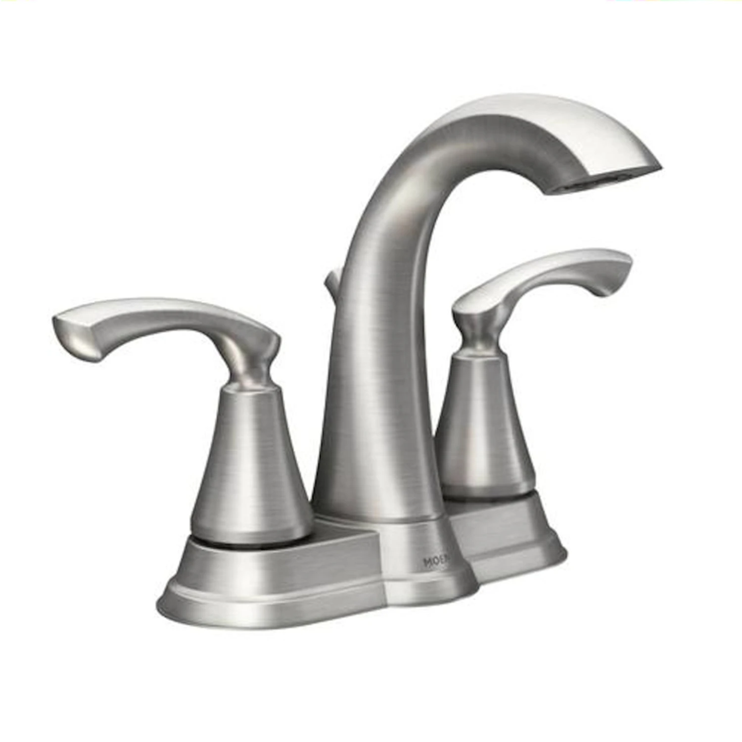 Tiffin High-Arc 2-Handle Lavatory Faucet, Brushed Nickel