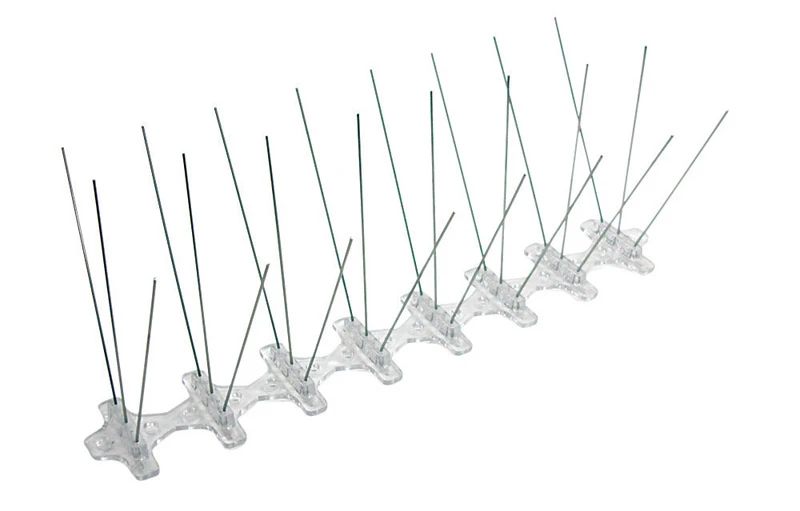 Bird Spike, Stainless Steel/Plastic, 5-In. x 20-Ft.