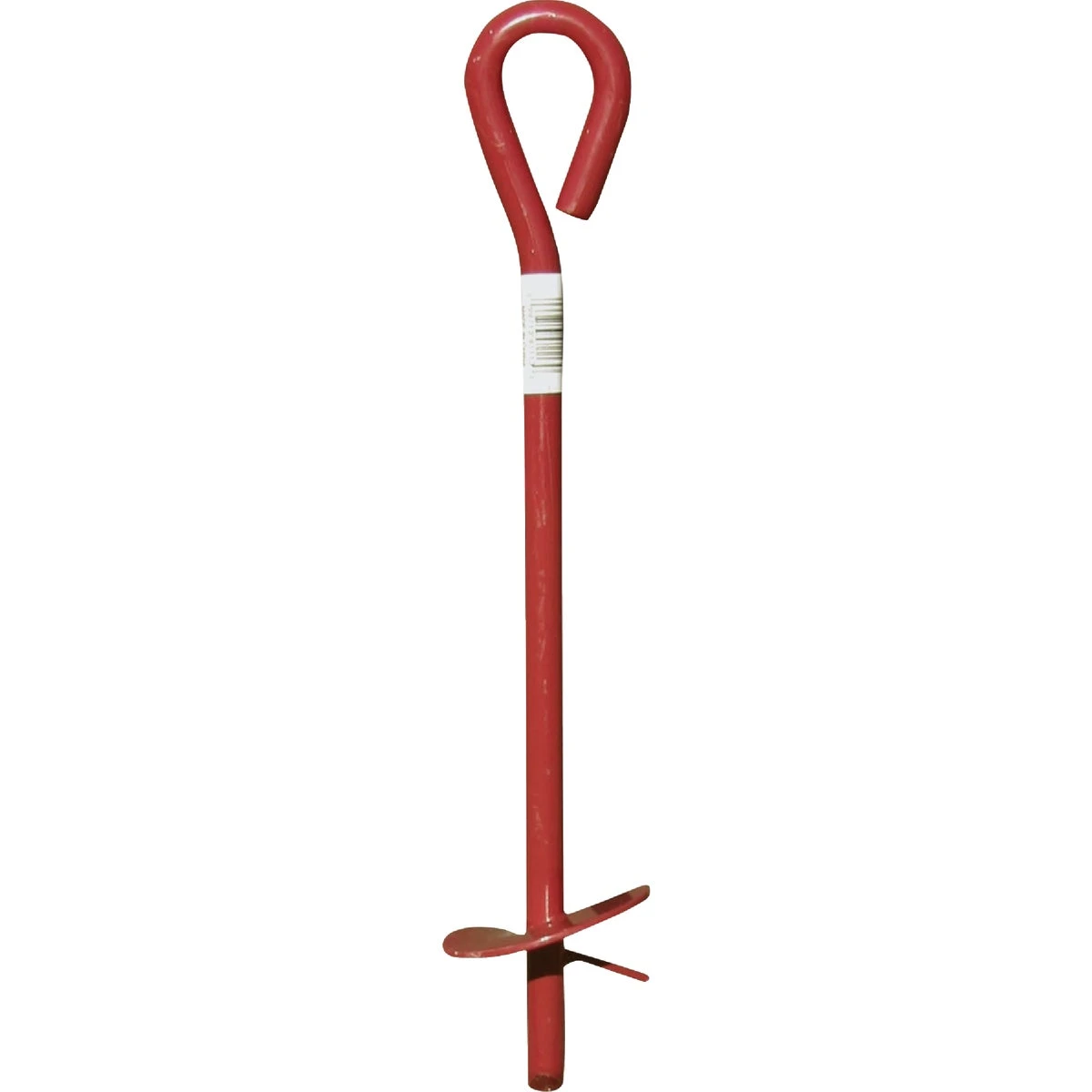 Earth Anchor, Red, 3 x 15 In.