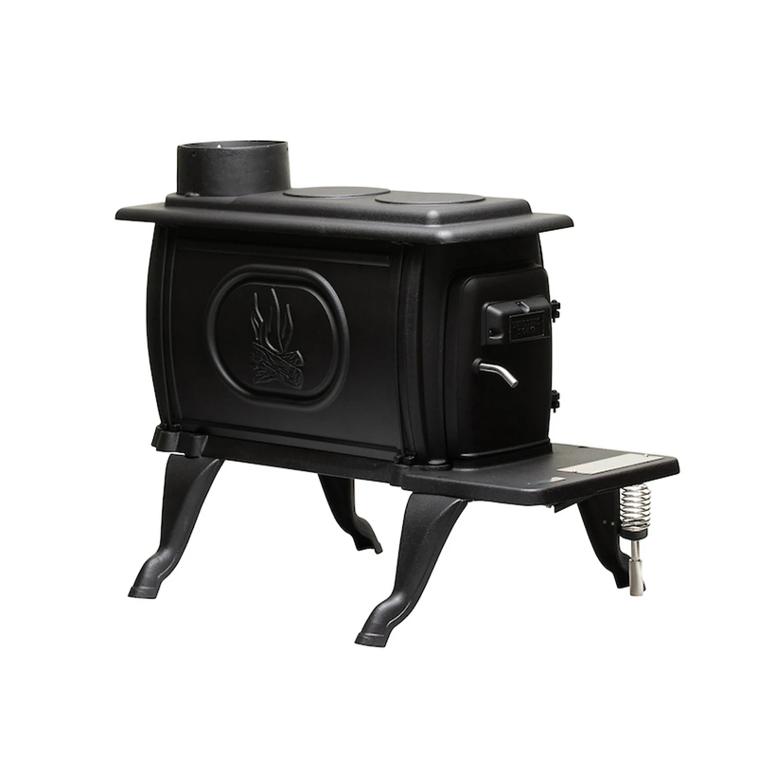 Rustic Wood Stove, Cast Iron, US1269E
