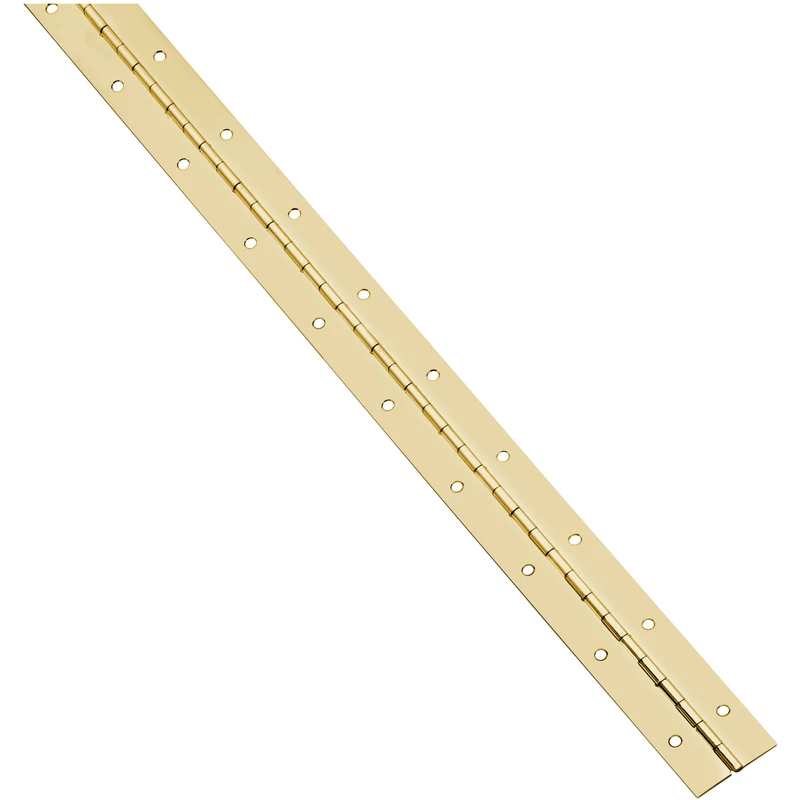 1-1/16 x 30 In. Brass Continuous Hinge
