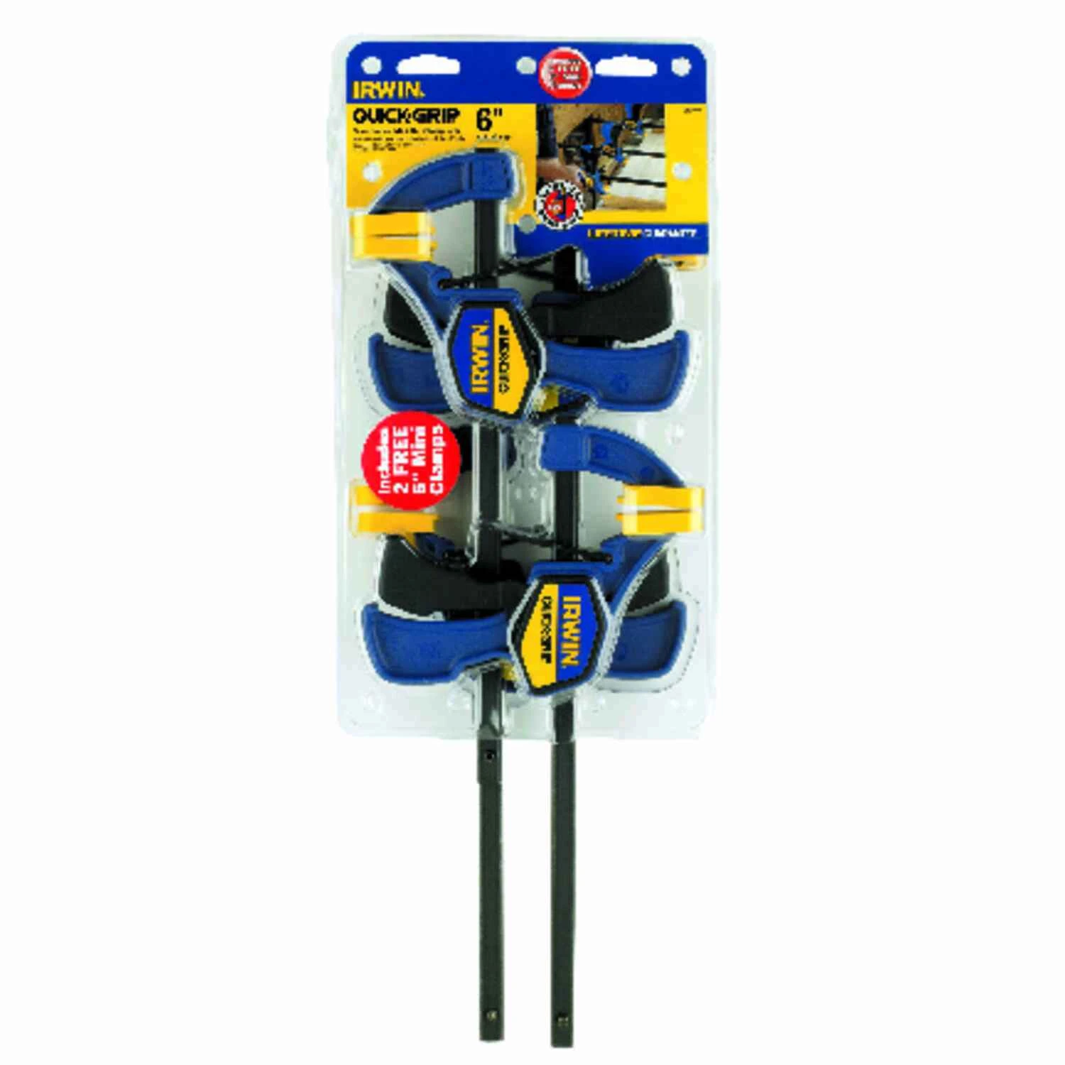 Quick-Grip Mini Bar Clamps, 4-Pk. 6 In.