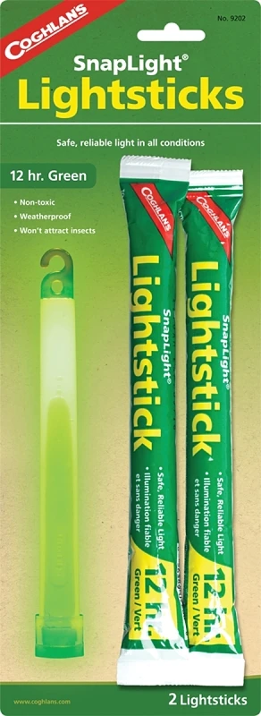 Green Lightsticks, 2-Pk.