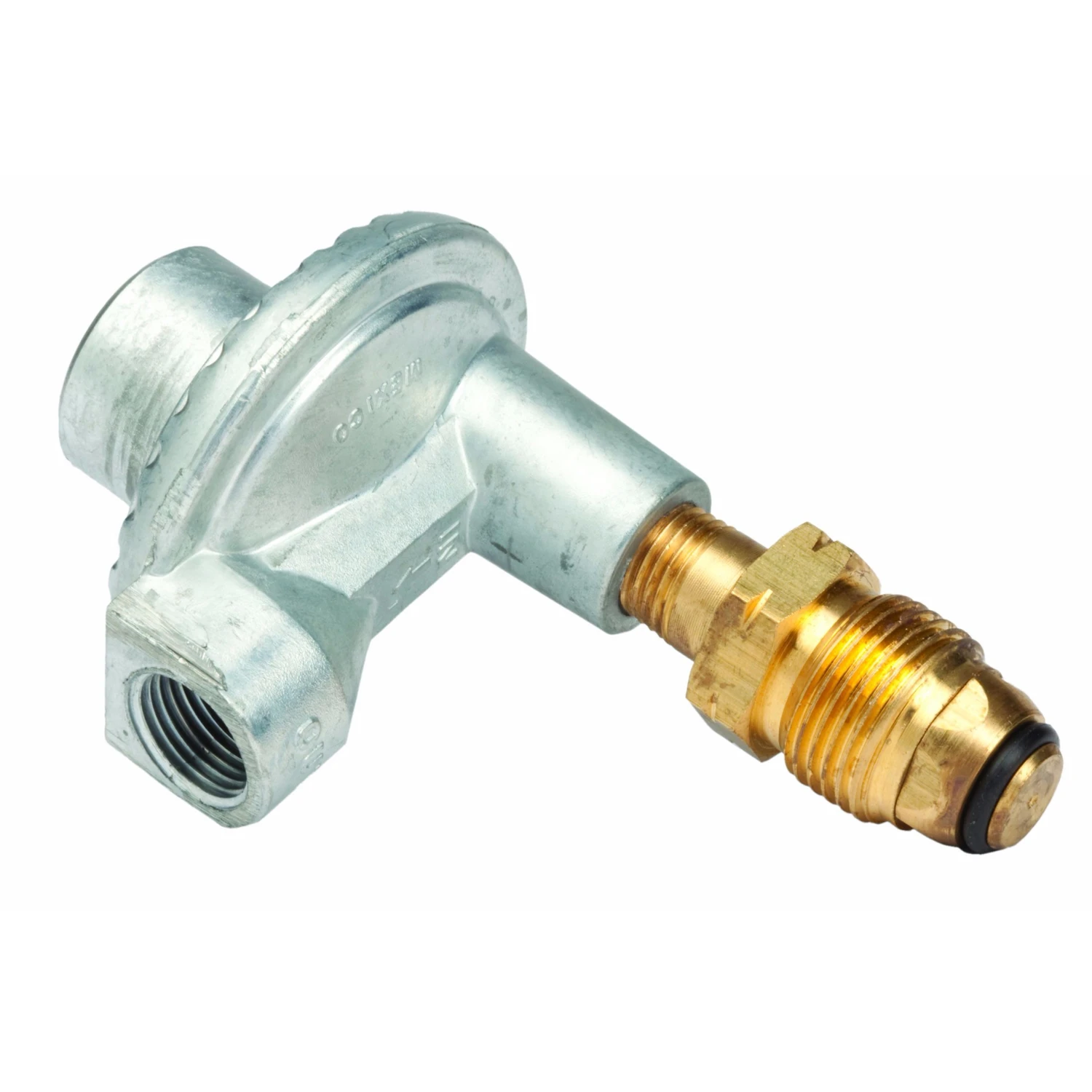 LP Gas Regulator With POL, 90-Degree