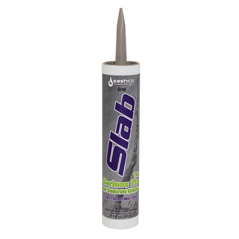 Slab Concrete Repair, Gray, 10.5 oz.