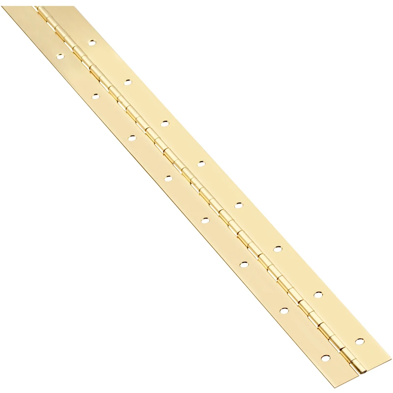 1-1/2 x 30 In. Brass Continuous Hinge
