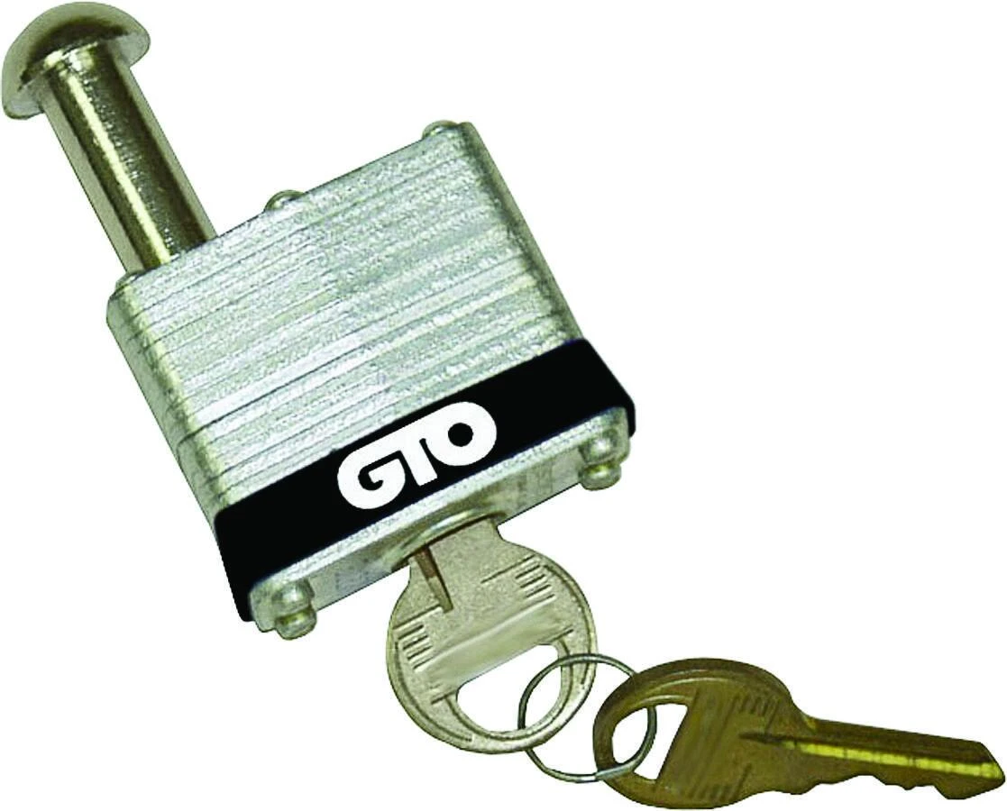 Gate Opener Pin Lock For Mighty Mule & GTO Swing Gates, 2 Keys