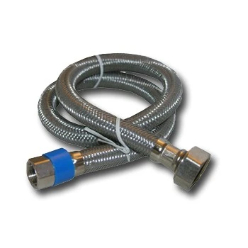 Faucet Connector, Stainless-Steel, 3/8 In. Compression x 1/2 In. Female Iron Pipe x 36 In.