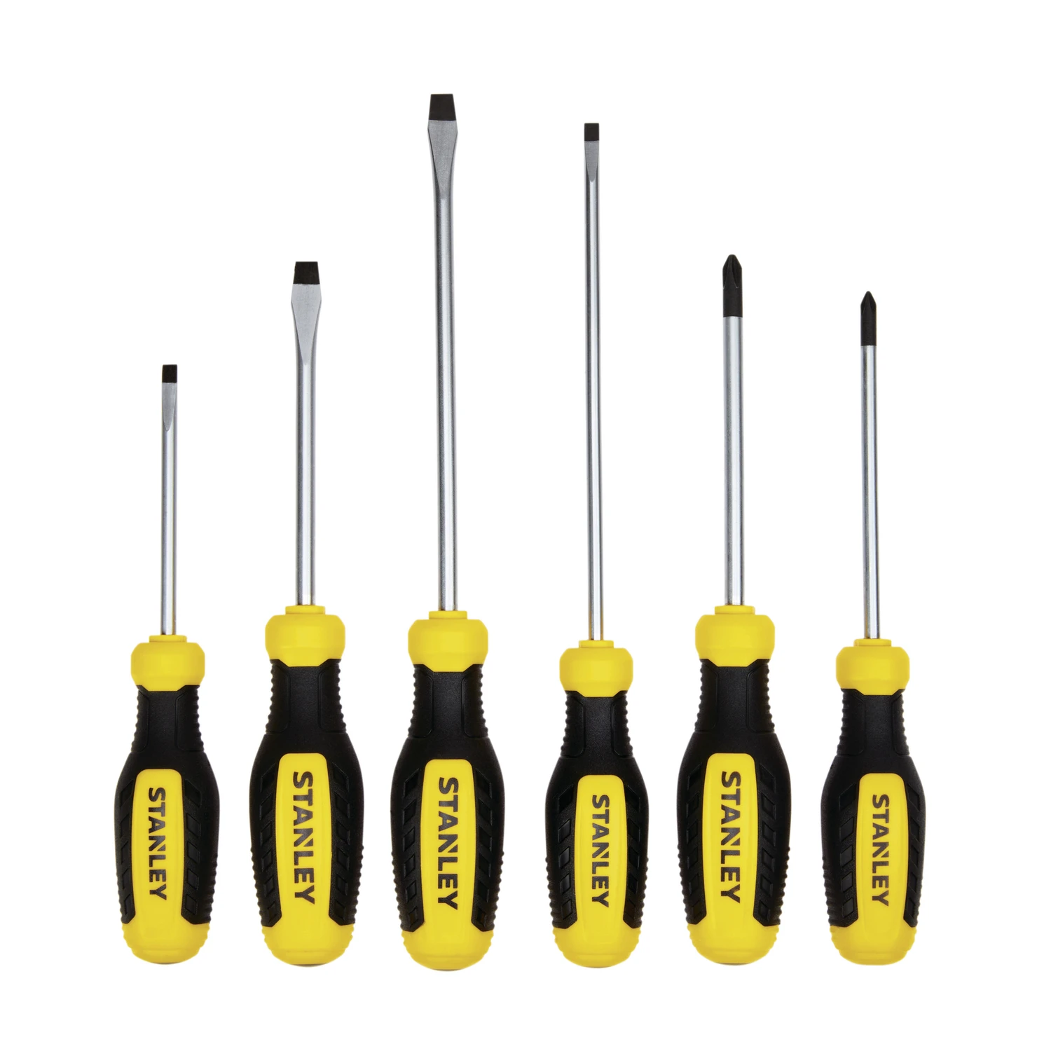 6-Pc. Fluted Screwdriver Set