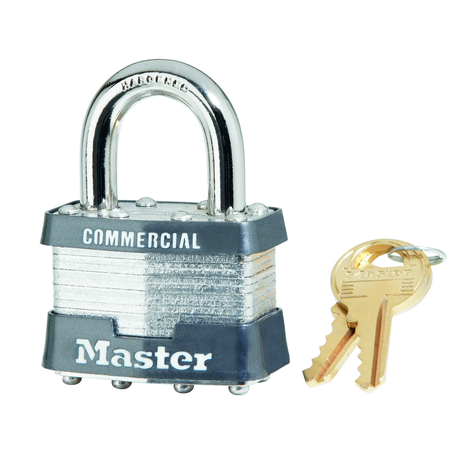 1-3/4-In. Laminated Keyed Steel Padlock