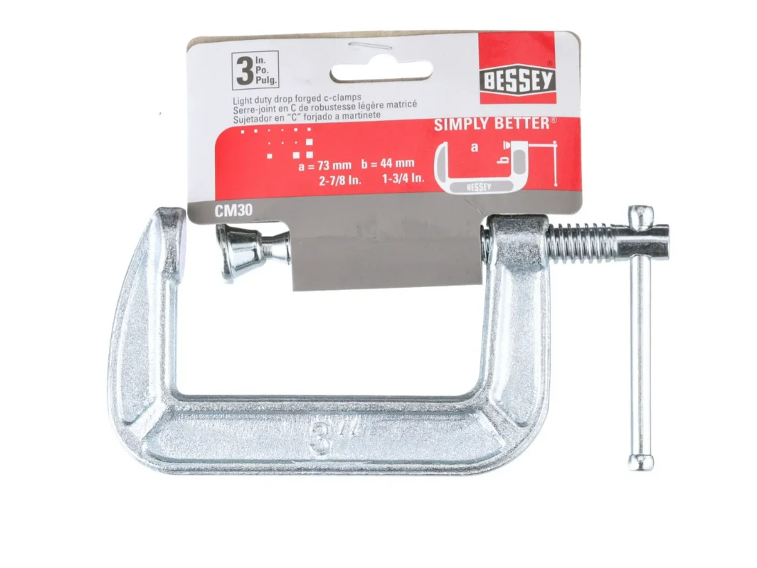 C-Clamp, Drop-Forged, 3 In.