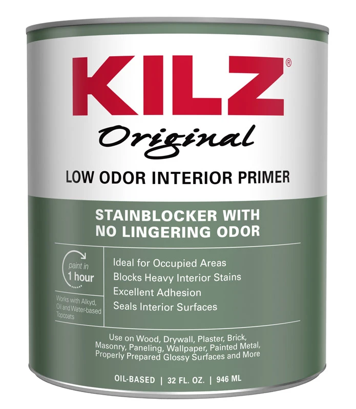 Odorless Primer/Sealer,Oil Based, Qt.