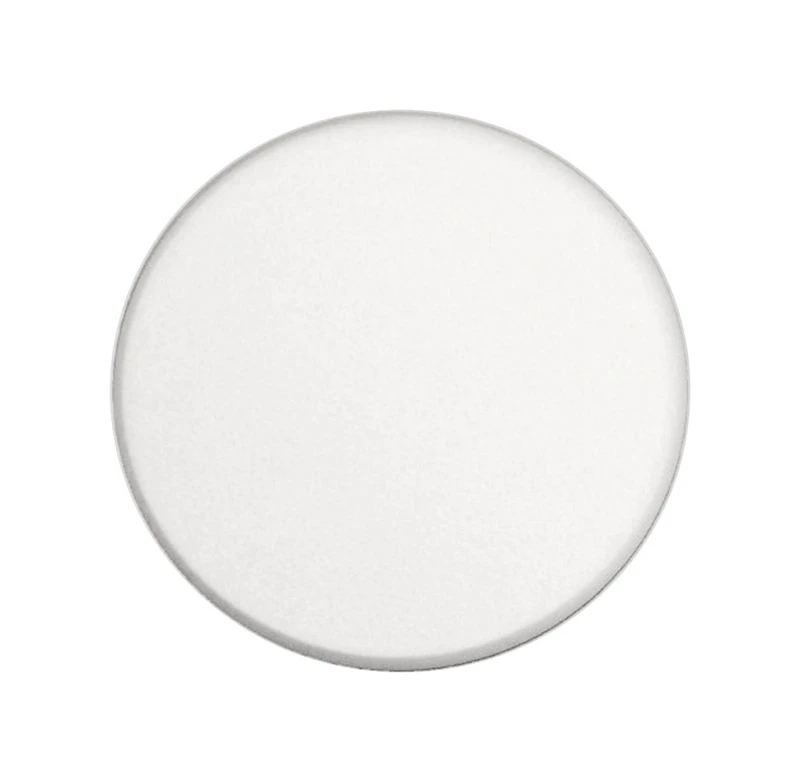 Round Rigid Wall-Protector Bumper, White, Vinyl, 3.25 In.