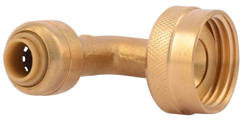 1/4 x 3/4 In. Push-Fit Dishwasher Pipe Elbow