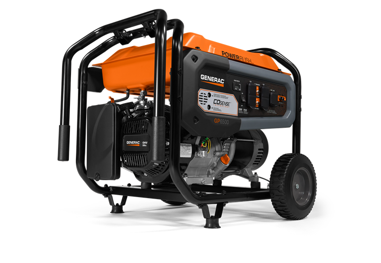 GP Series Portable Generator 6500 Watt Running Power Output