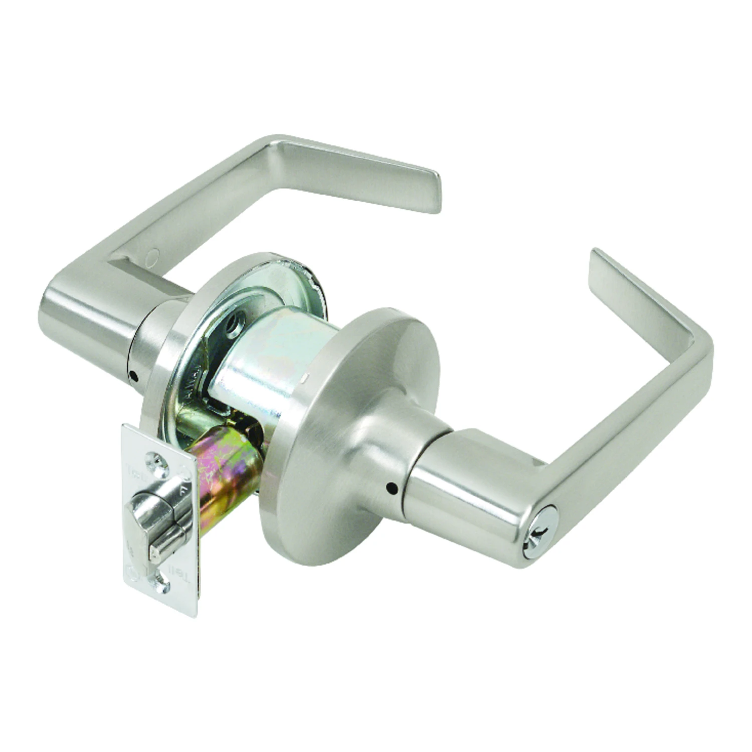 Light-Duty Commercial Satin-Finish Store Room Lever