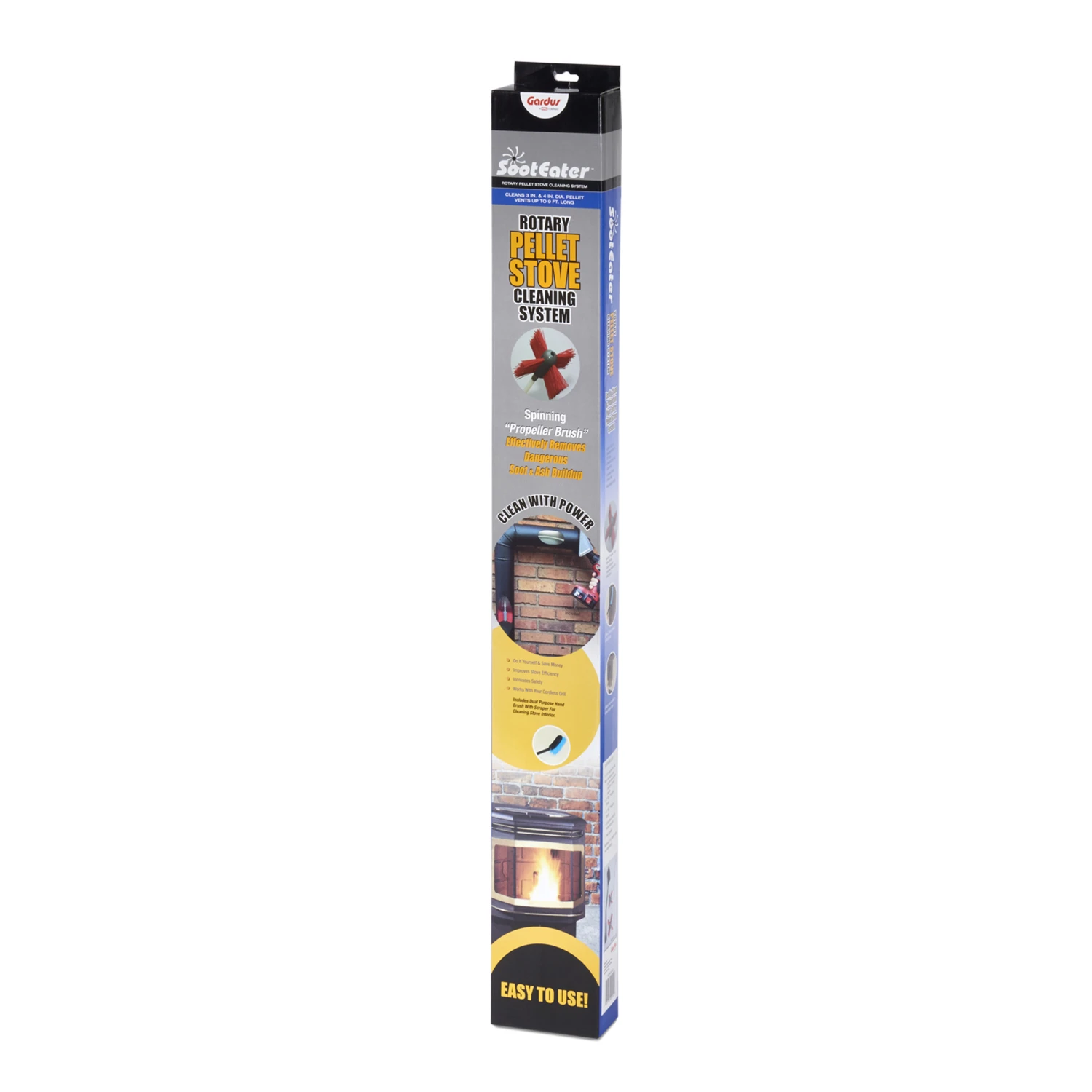 SootEater Rotary Pellet Stove Cleaning System