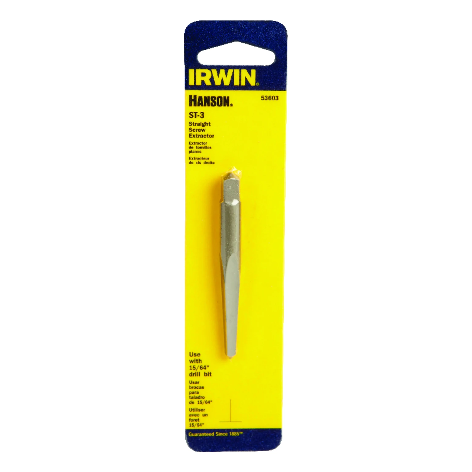 Hanson #3 Straight Flute Screw Extractor