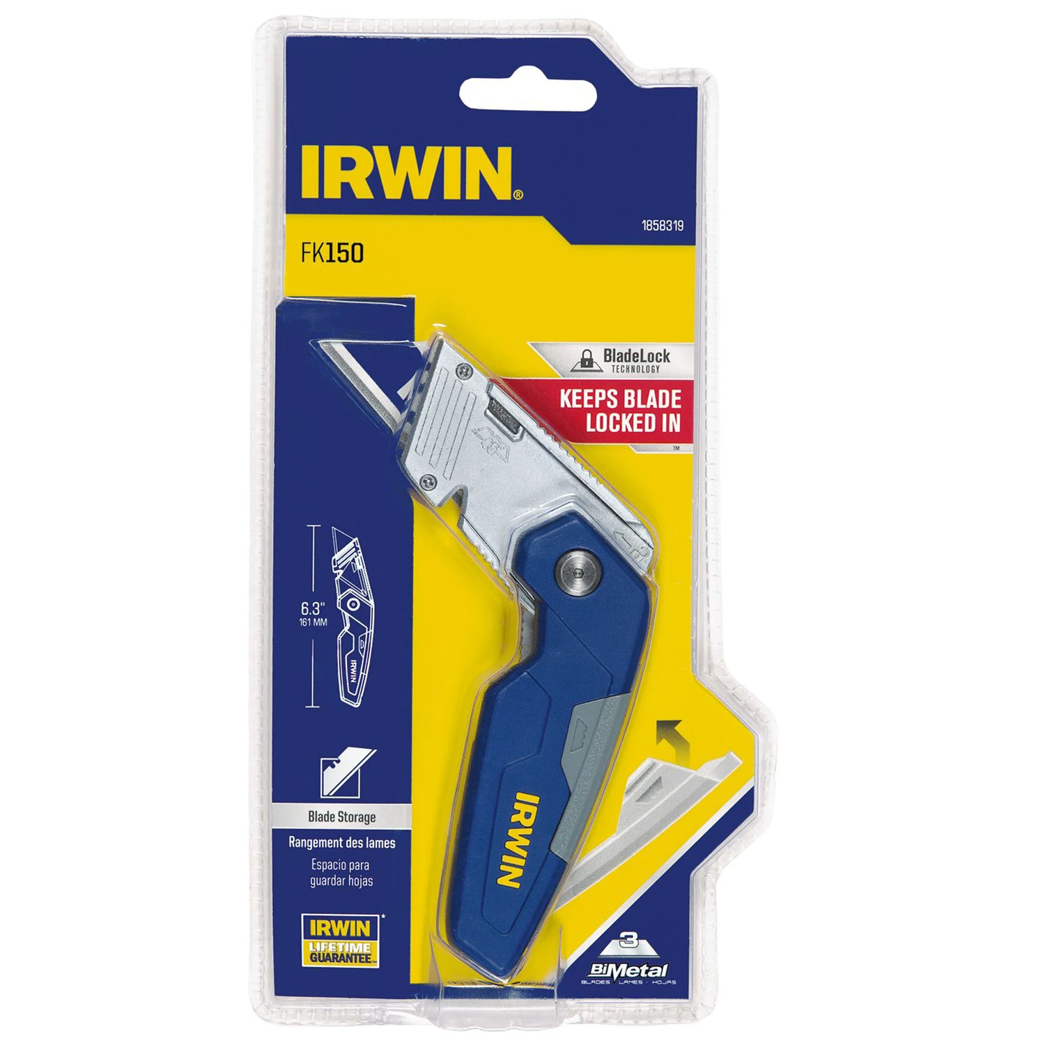 Utility Knife, Folding, Belt Clip