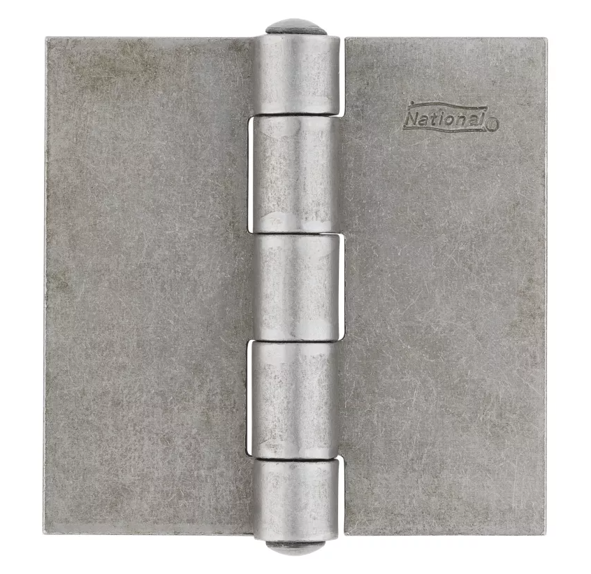 3 x 3 Plain Steel Weldable Door Hinge