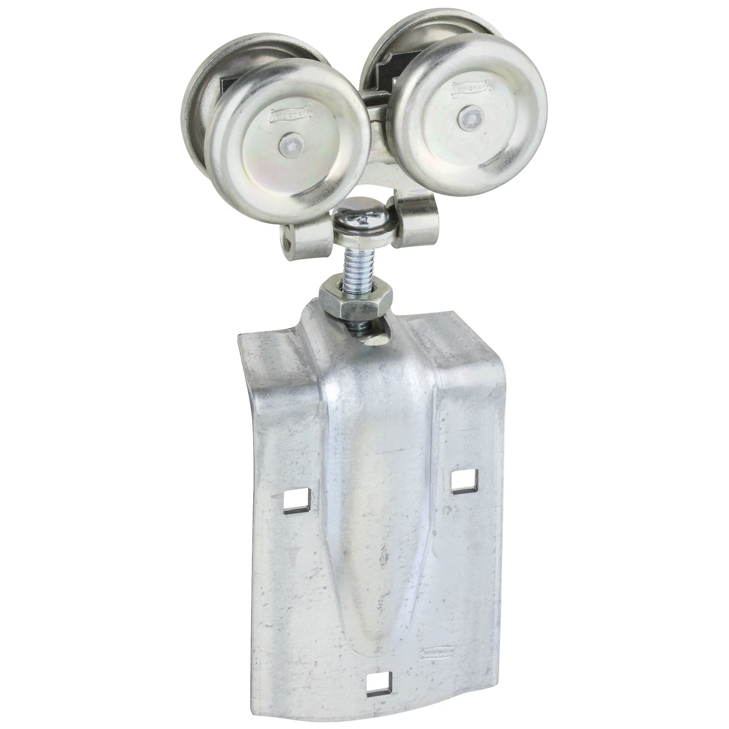 Sliding Barn Door Hanger Roller With Strap, Fits 1-1/2 to 2 In. Doors, 2-Pk.