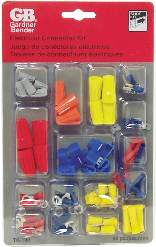 80-Pc. Wire Connector & Terminal Assortment
