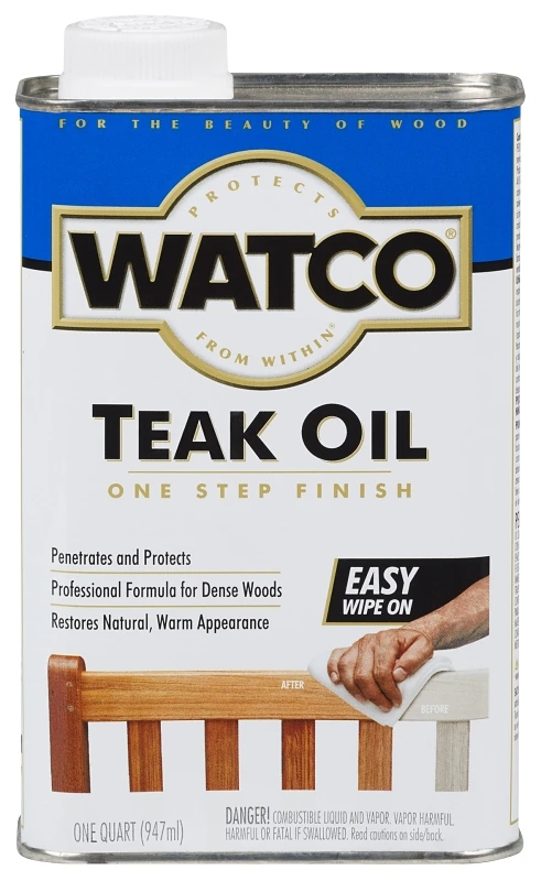 Teak Oil Finish, Qt.