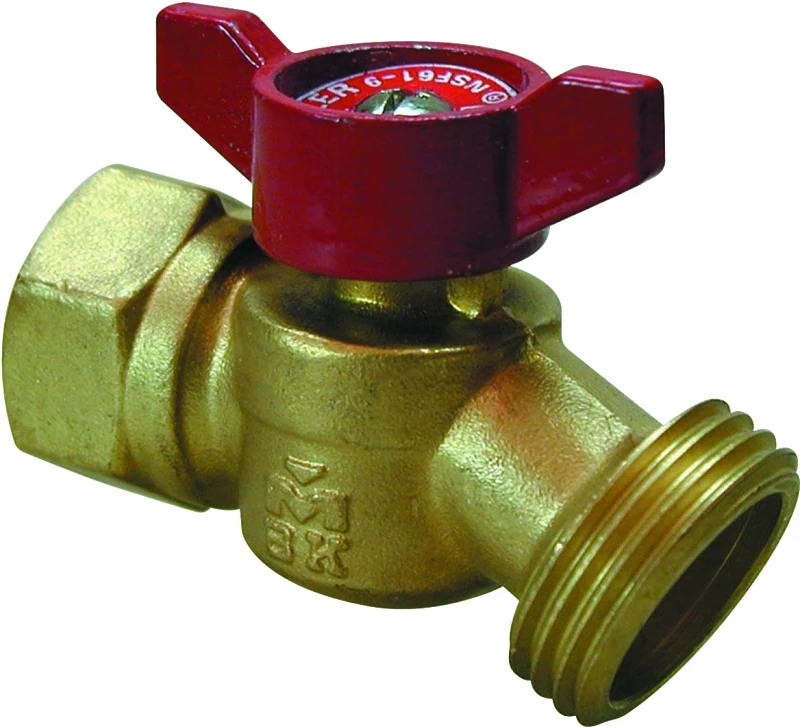 Hose Bibb, No-Kink, 3/4 In. FIP