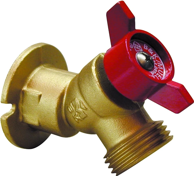 Sillcock, Flanged, Quarter-Turn, 1/2 In. FIP