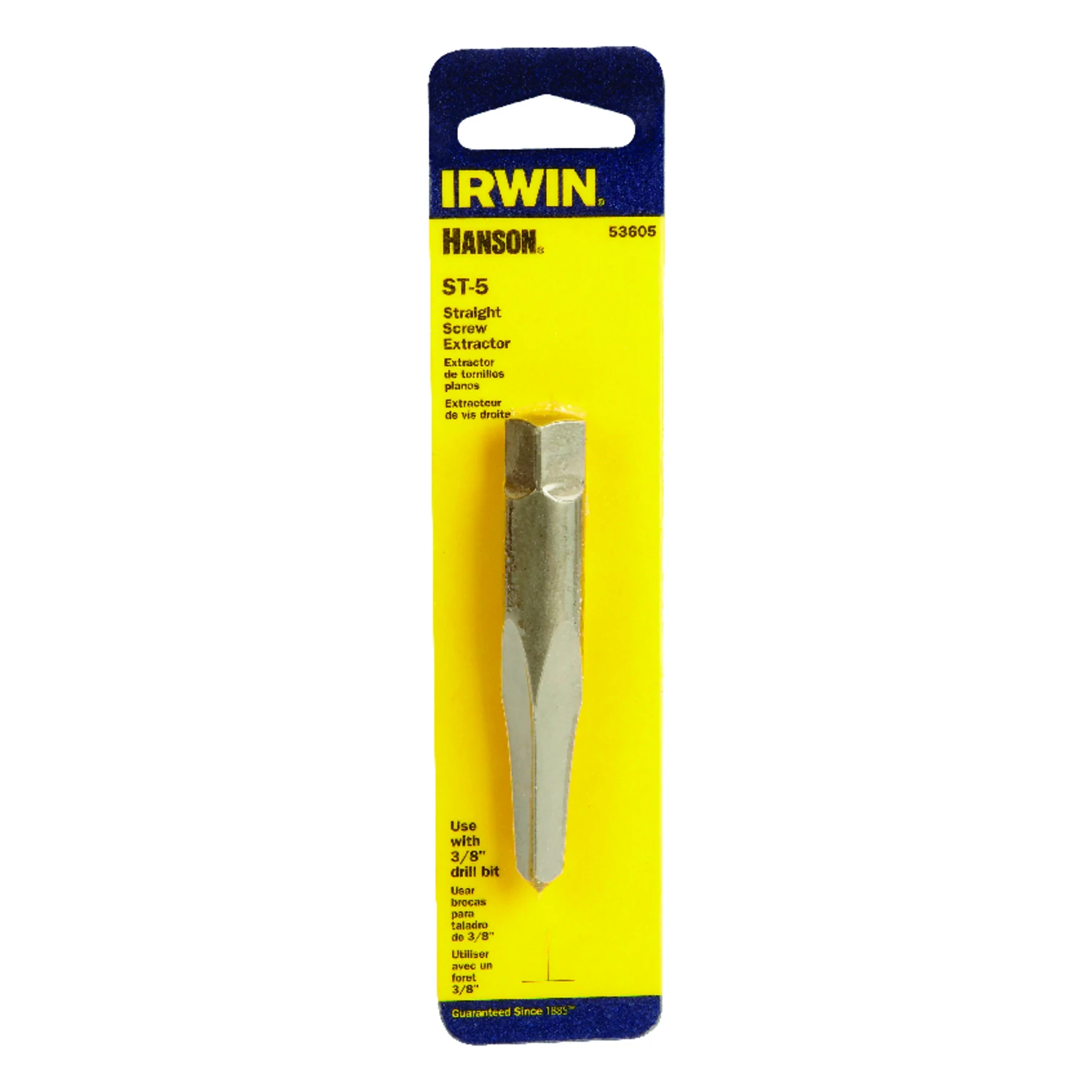 Hanson #5 Straight Flute Screw Extractor
