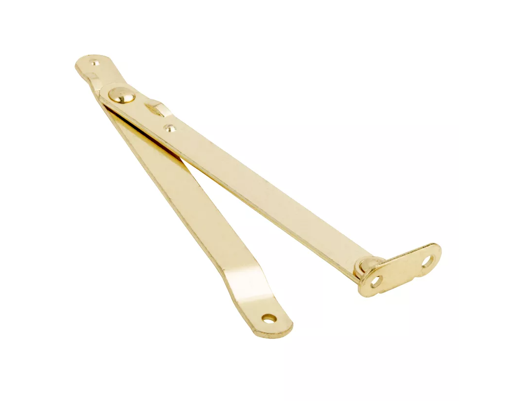 9-3/4 In. Brass Left Handed Folding Support