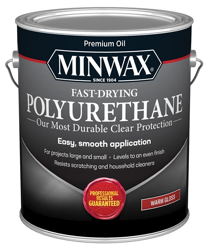 Polyurethane, Fast-Dry, Clear Gloss, 1-Gallon