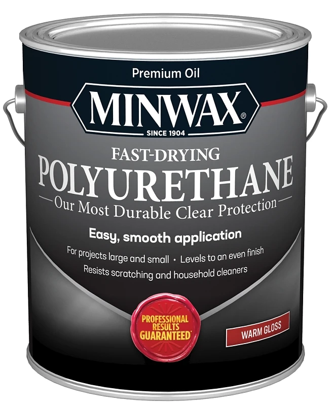 Polyurethane, Fast-Dry, Satin, 1-Gallon
