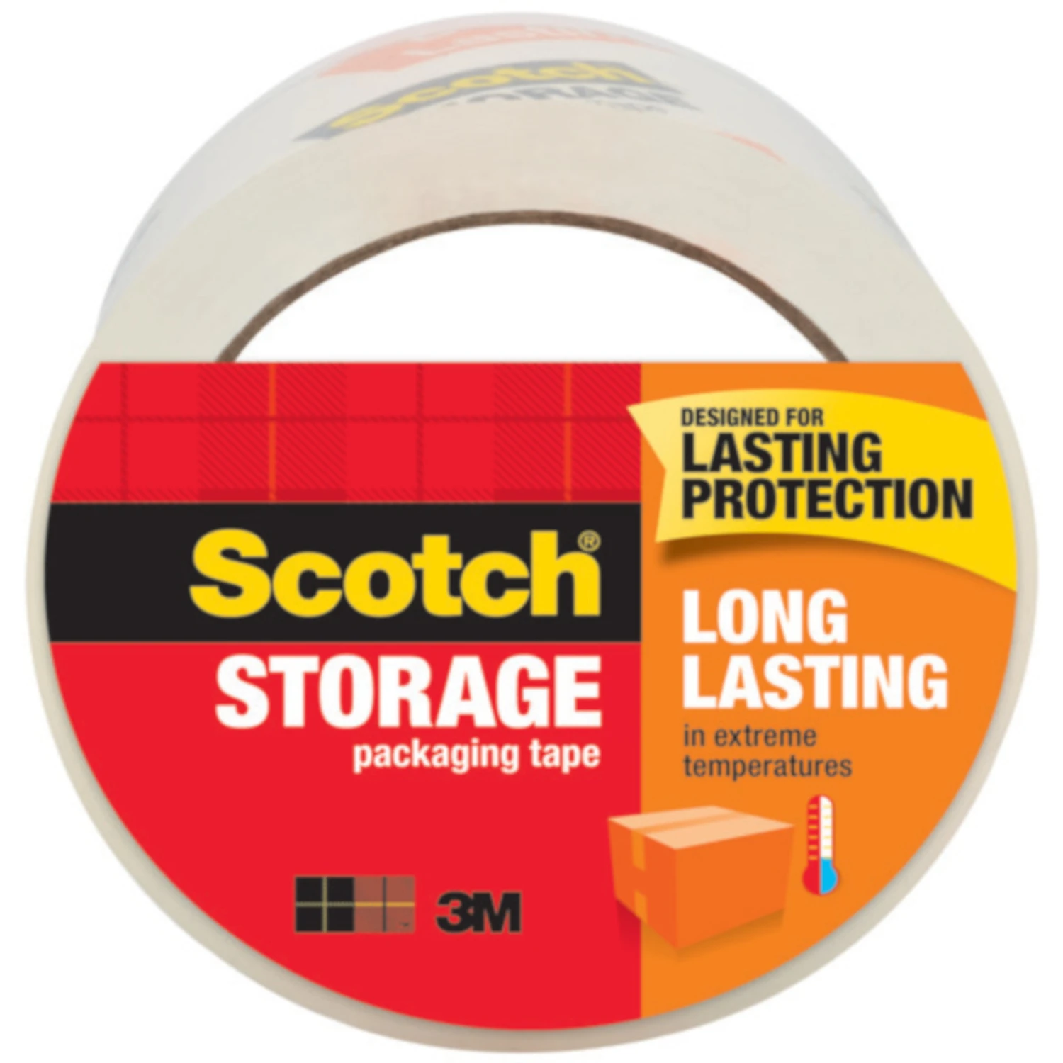 Storage Tape, Clear, 1.88 In. x 54.6 Yd.