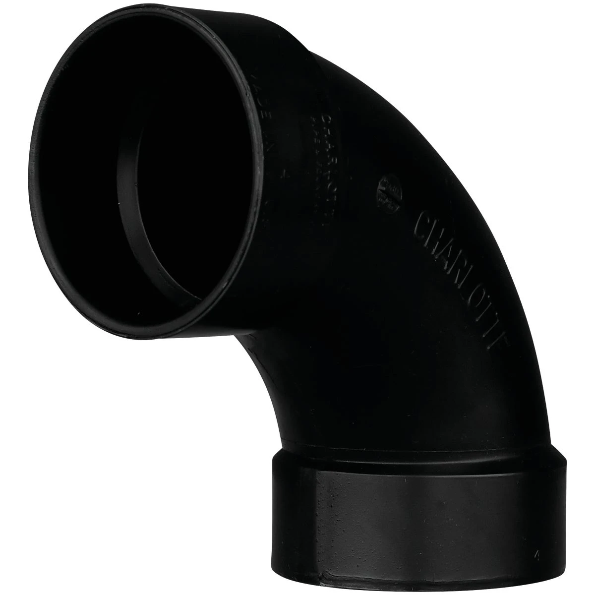 ABS/DWV Long Sweep 90-Degree Pipe Ell, 4 In.