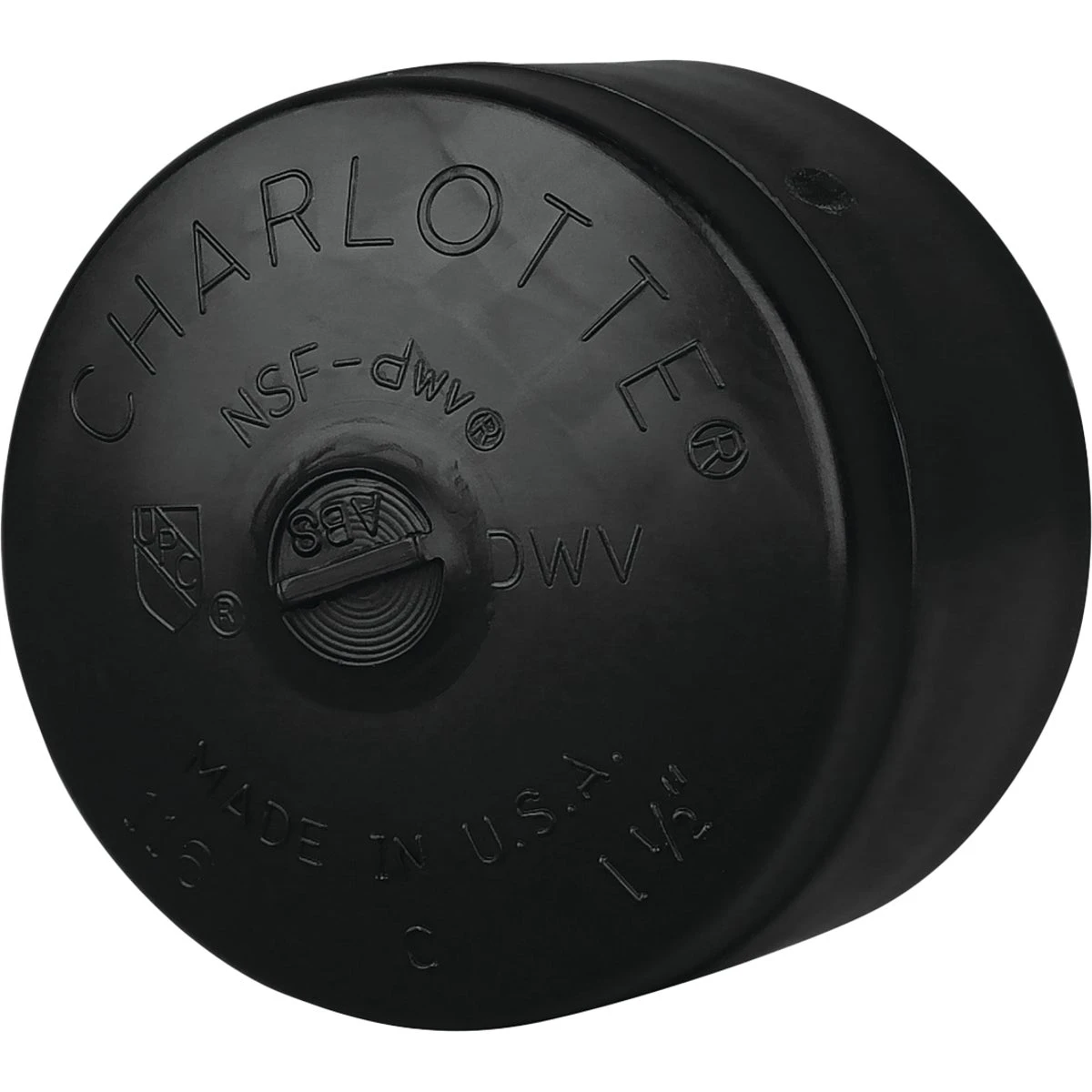 ABS/DWV Pipe Cap, 1-1/2 In.