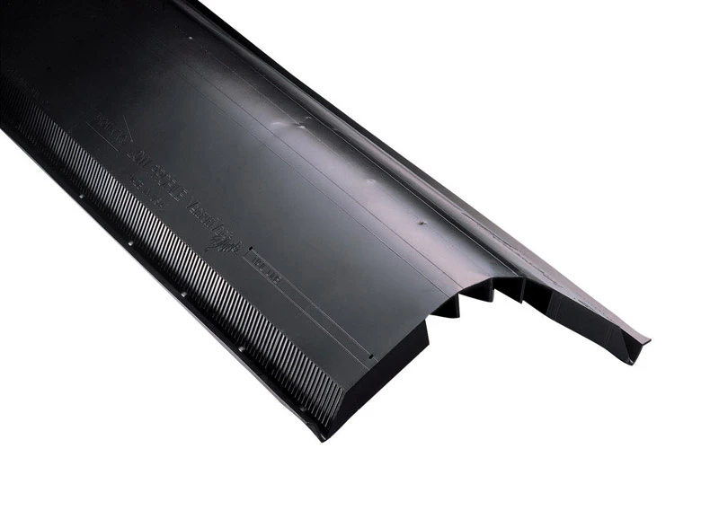 Shingle Over Ridge Vent With Nails, 48 x 12-In.