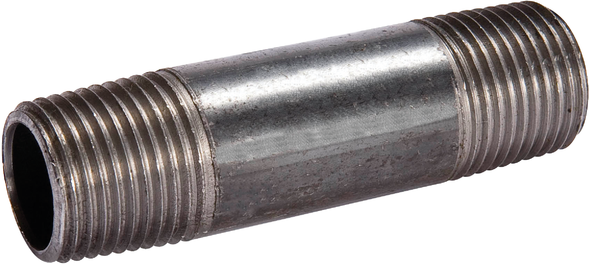 Black Pipe Nipple, 1/2 x 6 In.