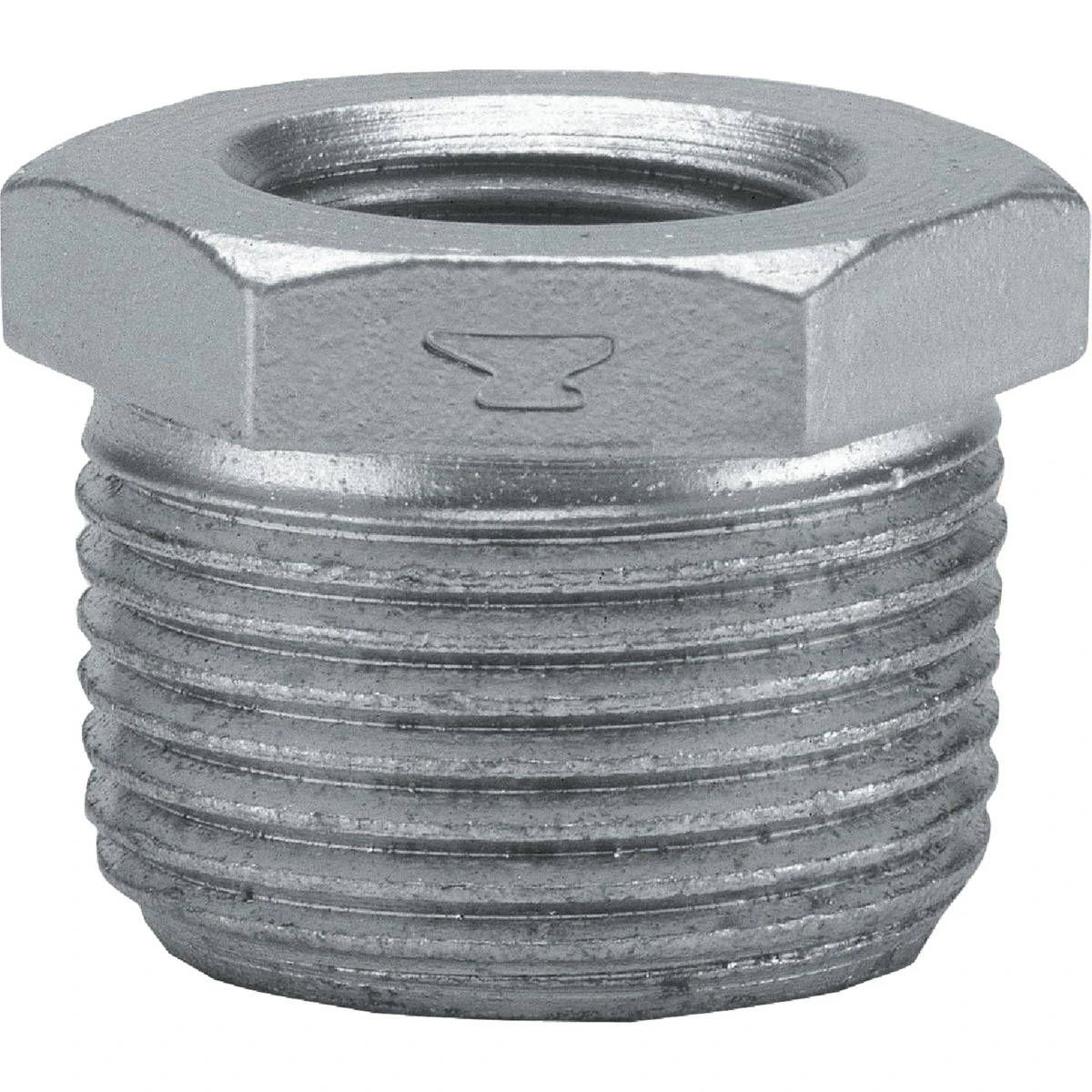 Galvanized Pipe Hex Bushing, 1/2 In. x 1/4 In.