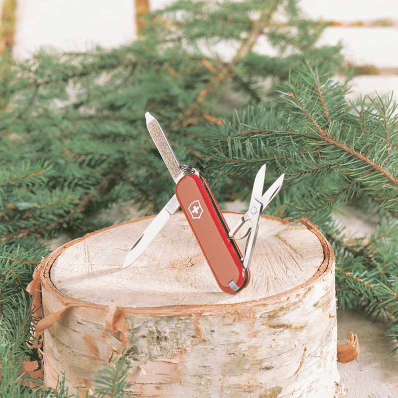 Red Classic Pocket Knife