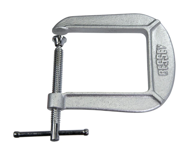 C-Clamp, Drop-Forged, Deep Throat, 3 In.