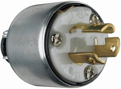 Psl515pacc20 15a 125v White Armored Locking Plug