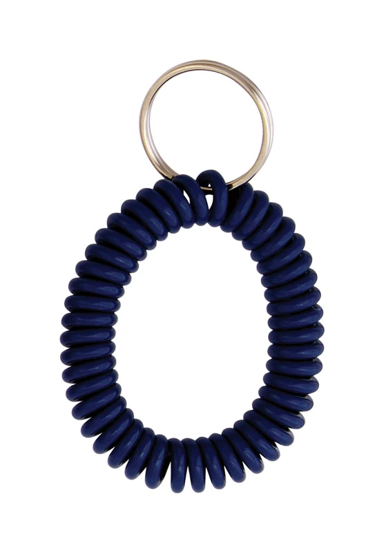 Key Ring With Wrist Coil & Split Ring