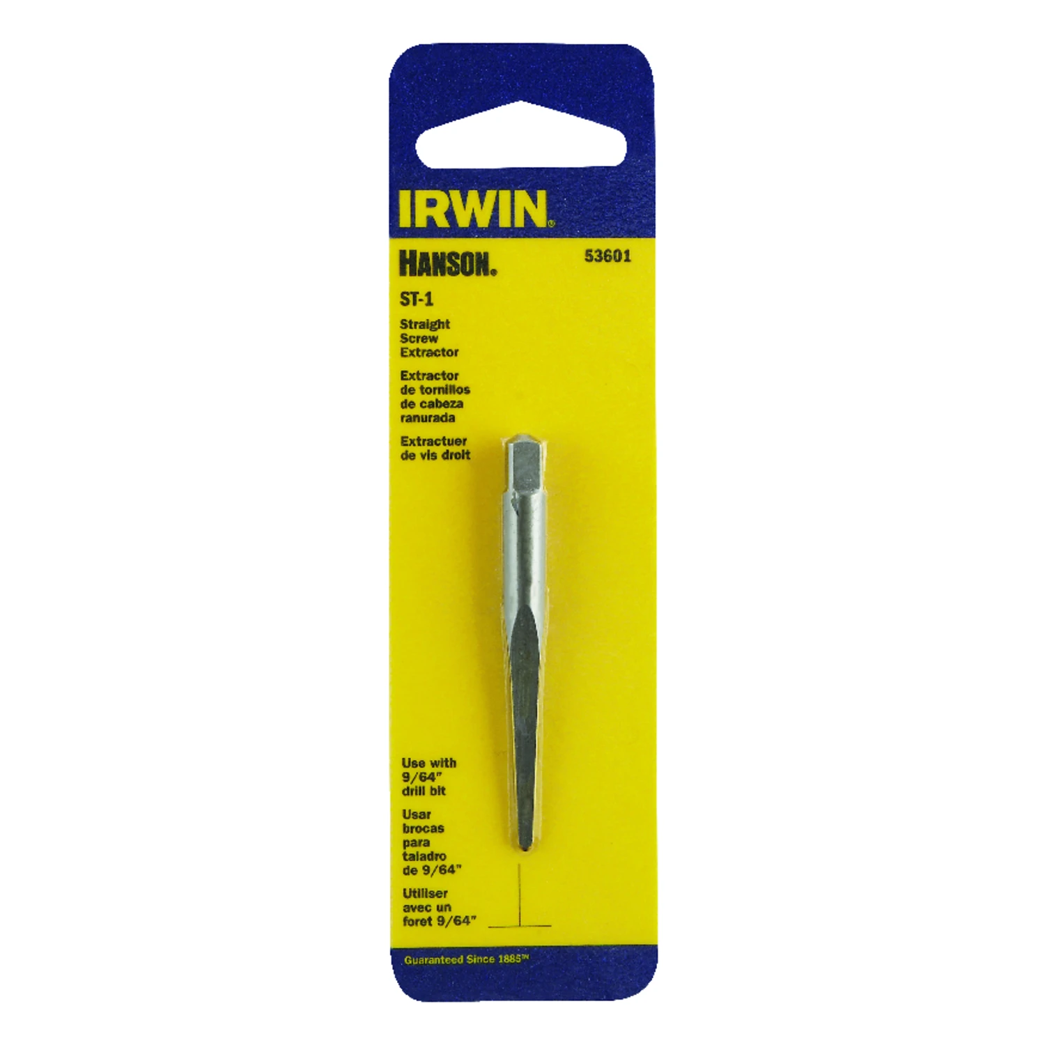 Hanson #1 Straight Flute Screw Extractor