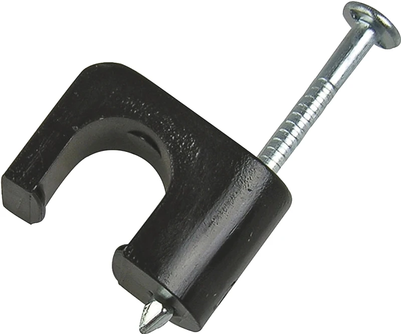 Single-Nail Staples, Black, 25-Ct.