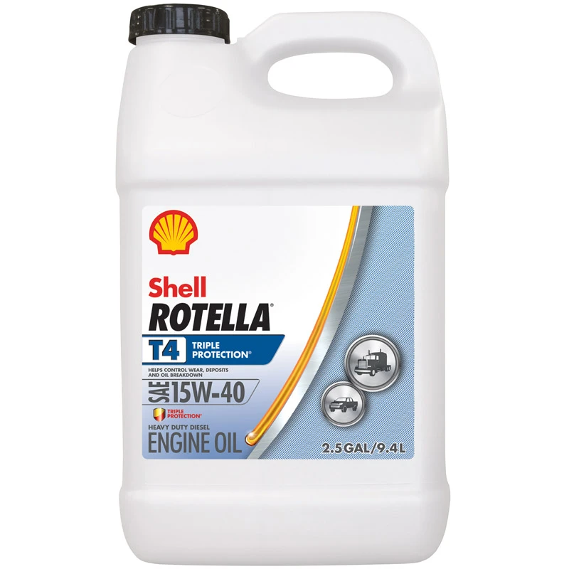 Motor Oil, Heavy-Duty 15W-40, 2.5 Gallons