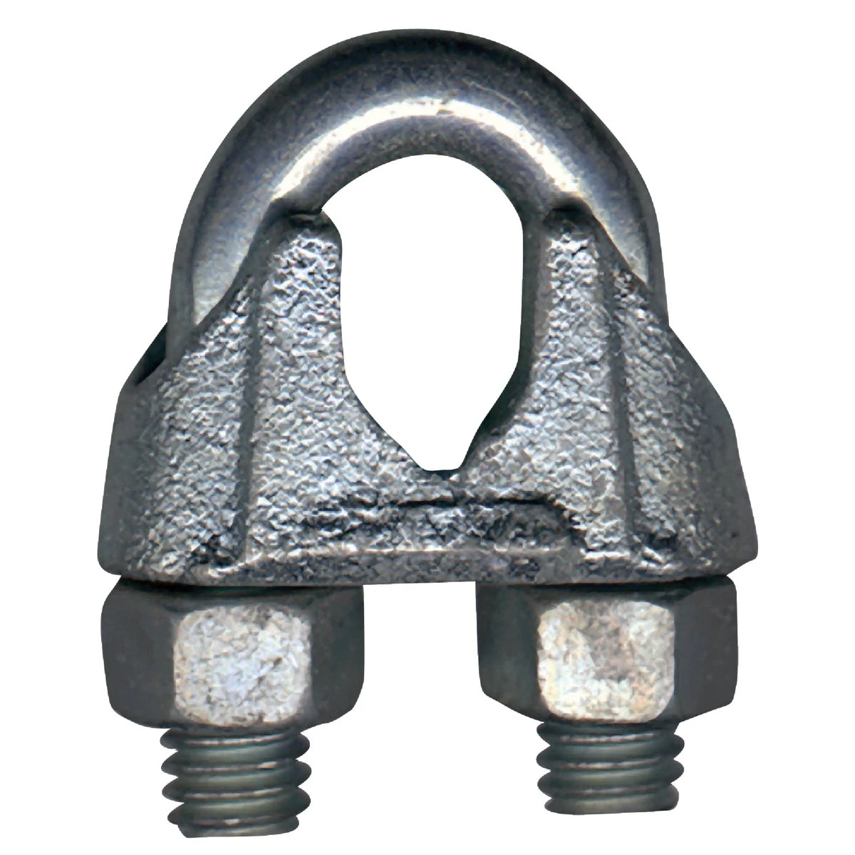 Wire Rope Clip, Cast Stainless Steel, 1/8-In.