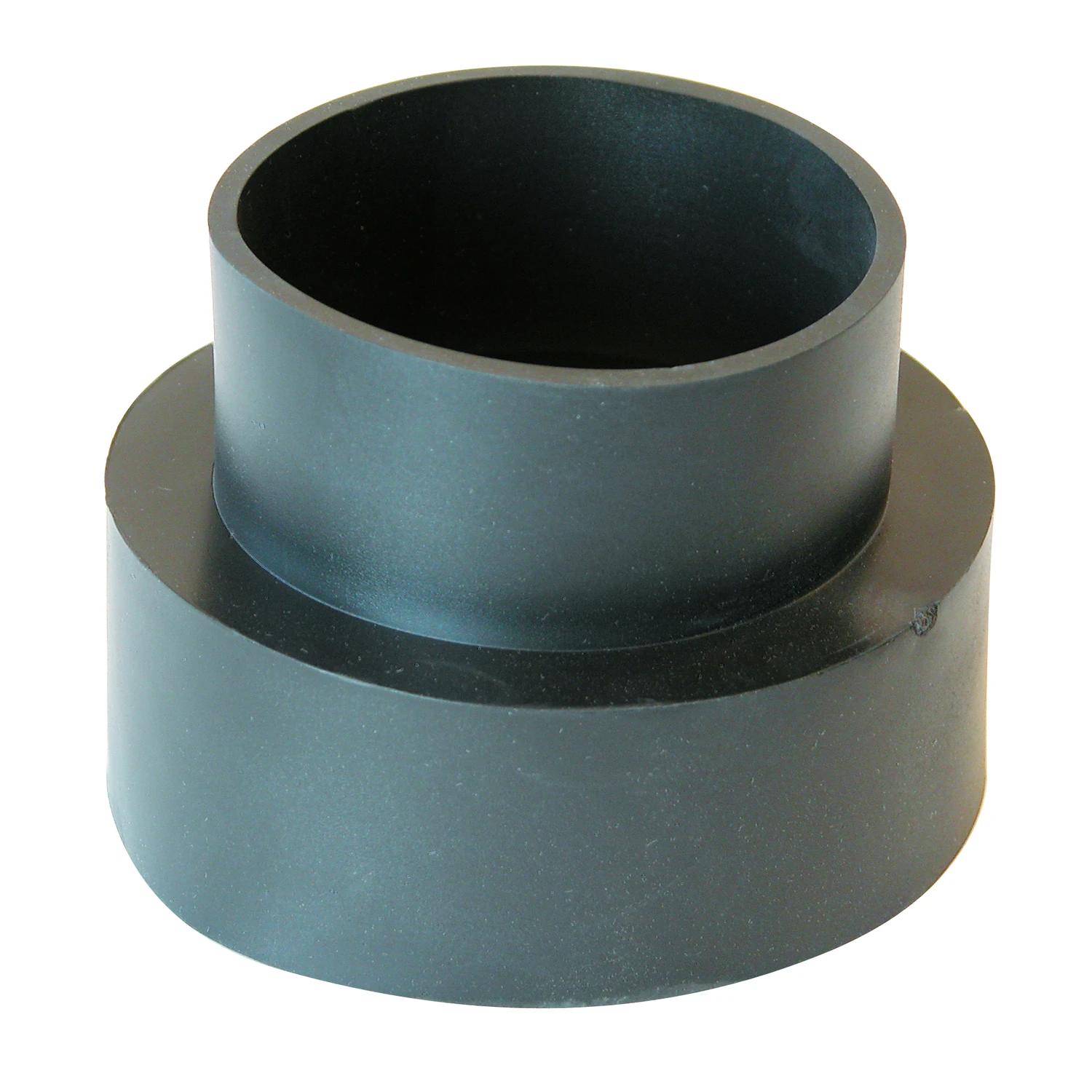 Rubber Down Spout Adapter, 3 x 2 x 3 In.