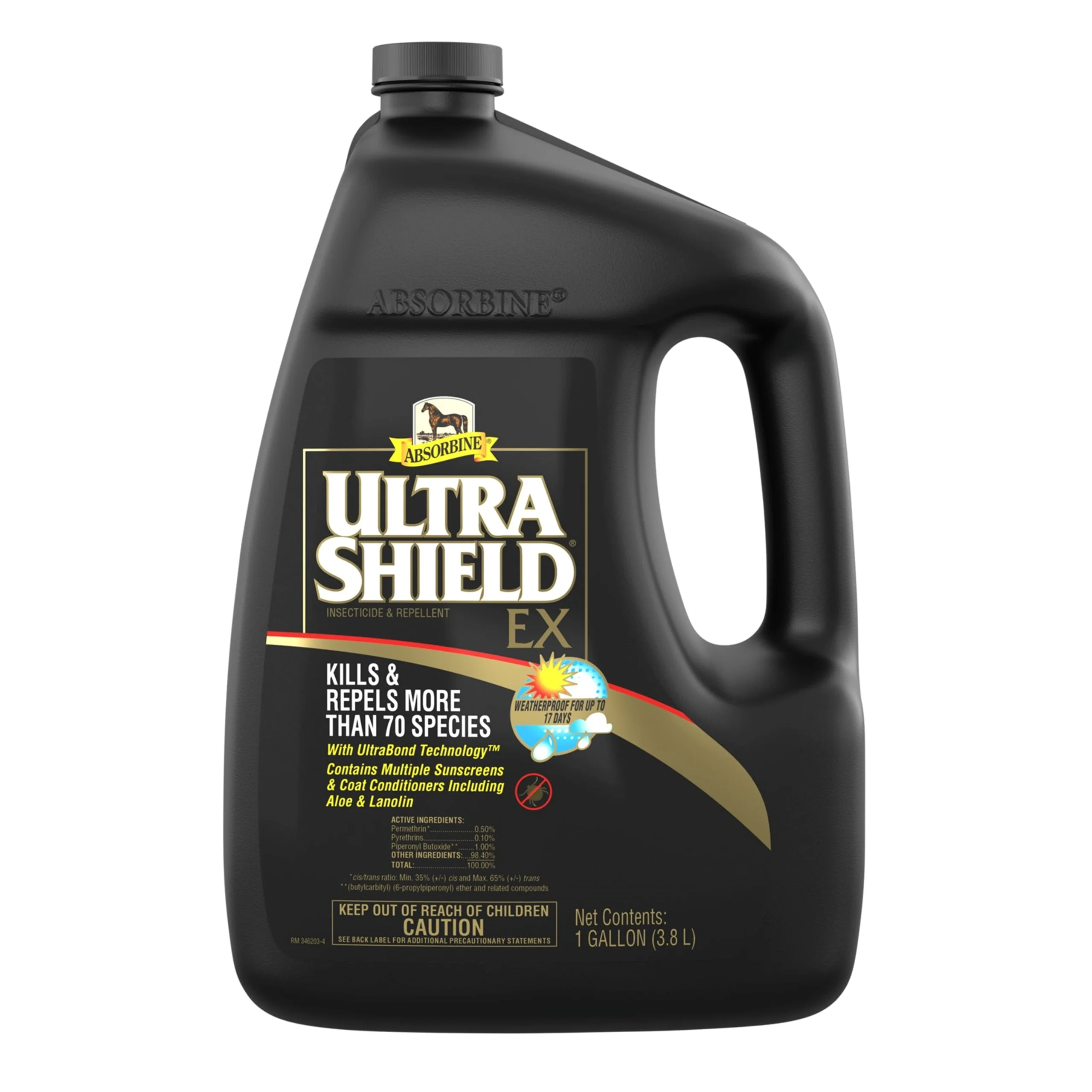 UltraShield EX Fly Repellent/Insecticide For Horses & Dogs, 1-Gal.